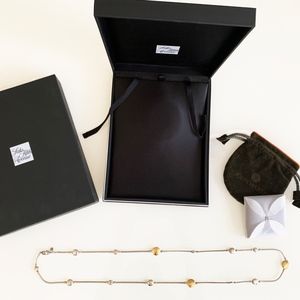 JOHN HARDY 36' Necklace NEW!  – Palu 18K Gold & Sterling Silver Station Sautoir